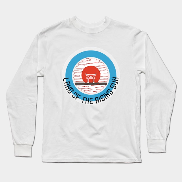 Land of the rising sun Long Sleeve T-Shirt by unremarkable